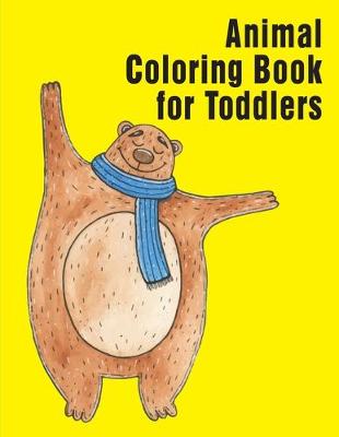 Cover of Animal Coloring Book for Toddlers
