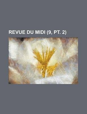Book cover for Revue Du MIDI (9, PT. 2 )