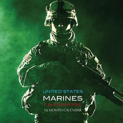 Book cover for United States Marines Calendar 2021