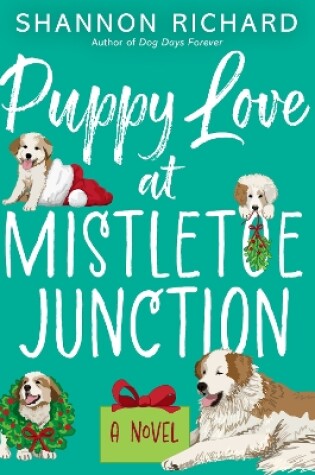 Cover of Puppy Love at Mistletoe Junction