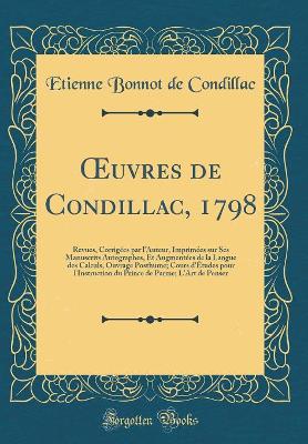 Book cover for Oeuvres de Condillac, 1798