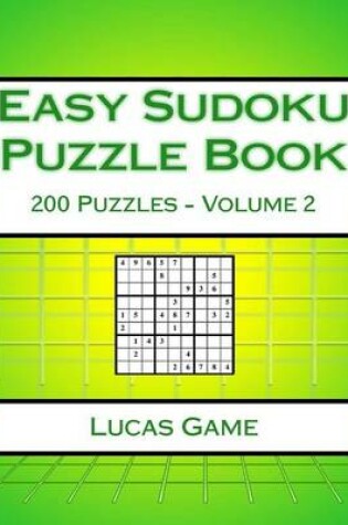 Cover of Easy Sudoku Puzzle Book Volume 2