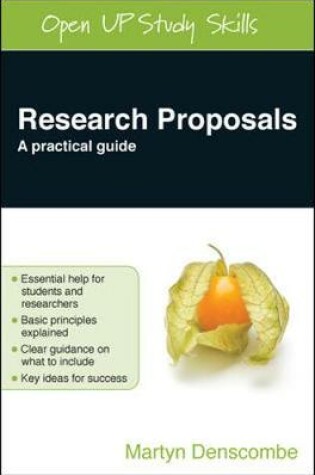 Cover of Research Proposals: A Practical Guide