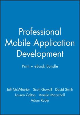 Book cover for Professional Mobile Application Development Print + eBook Bundle