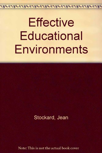 Book cover for Effective Educational Environments