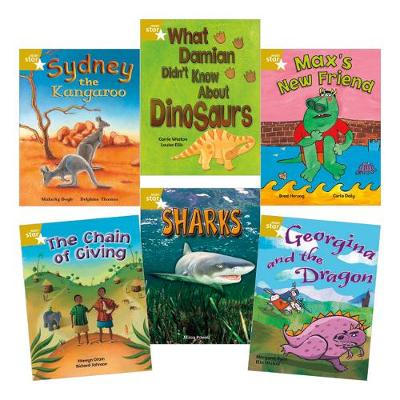 Book cover for Learn at Home:Star Reading Gold Level Pack (5 fiction and 1 non-fiction book)