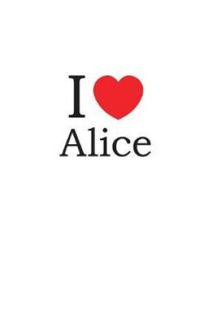 Cover of I Love Alice