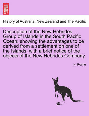Book cover for Description of the New Hebrides Group of Islands in the South Pacific Ocean