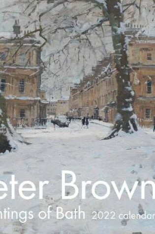 Cover of Peter Brown Bath Paintings Calendar