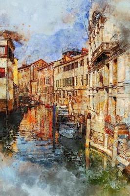 Book cover for Nice Watercolor of a Canal in Venice, Italy Journal