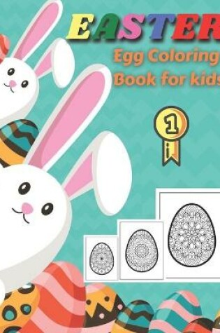 Cover of Easter Egg Coloring Book for Kids