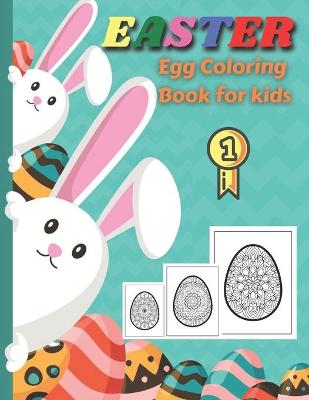 Book cover for Easter Egg Coloring Book for Kids