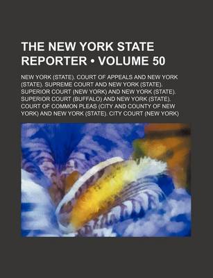 Book cover for The New York State Reporter (Volume 50)