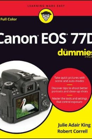 Cover of Canon EOS 77D For Dummies