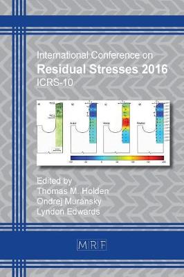 Cover of Residual Stresses 2016