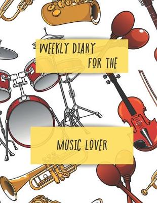 Book cover for Weekly Diary for the music lover