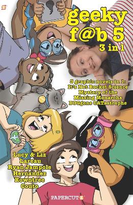 Book cover for Geeky Fab Five 3-in-1 #1