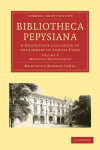 Book cover for Bibliotheca Pepysiana