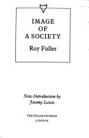 Book cover for Image of a Society