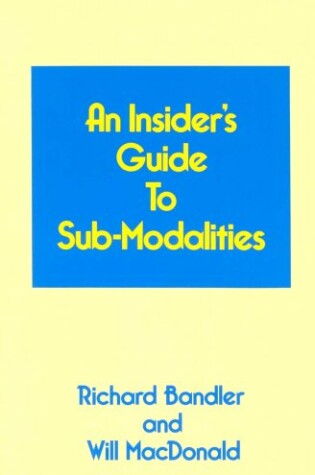 Cover of Insider's Guide to Submodalities