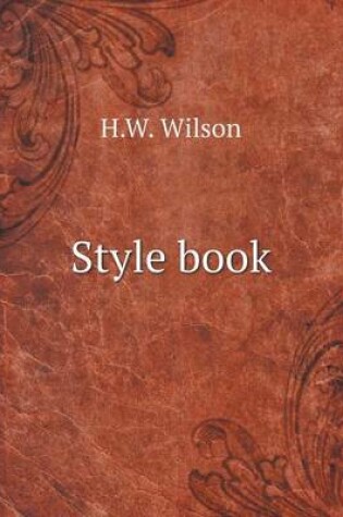 Cover of Style book