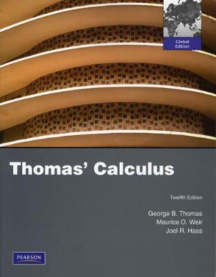 Book cover for Thomas' Calculus:Global Edition 12e with MathXL Student Access Card