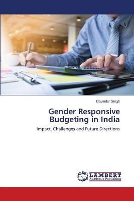 Book cover for Gender Responsive Budgeting in India