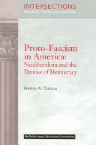 Cover of Proto-Fascism in America