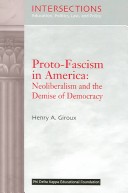 Book cover for Proto-Fascism in America