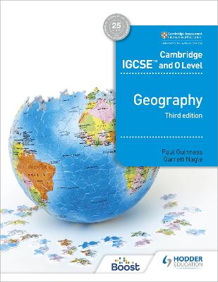 Book cover for Cambridge IGCSE and O Level Geography 3rd edition