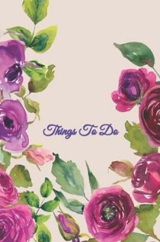 Cover of Things To Do