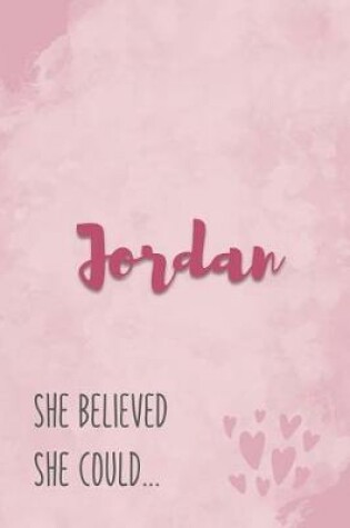 Cover of Jordan She Believe She Could