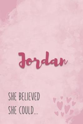 Book cover for Jordan She Believe She Could