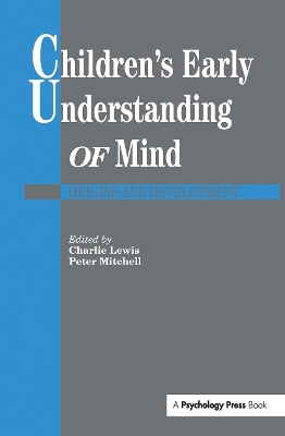 Book cover for Children's Early Understanding of Mind