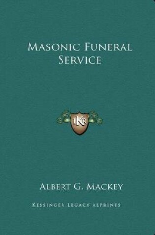 Cover of Masonic Funeral Service