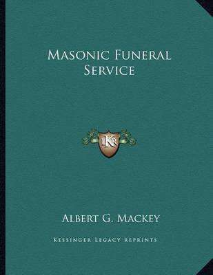 Book cover for Masonic Funeral Service