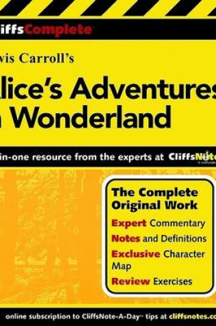 Cover of Cliffscomplete Carroll's Alice's Adventures in Wonderland