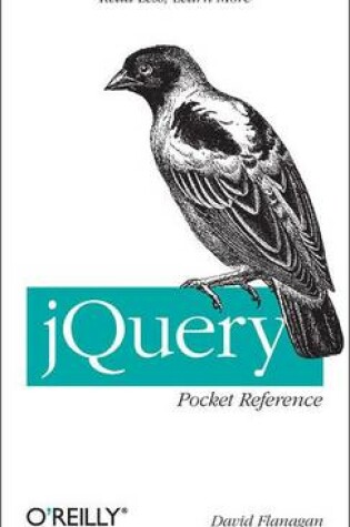 Cover of jQuery Pocket Reference