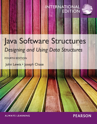 Book cover for Java Software Structures,International Edition