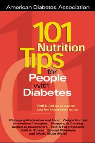 Cover of 101 Nutrition Tips For People with Diabetes