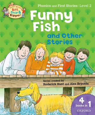 Book cover for Level 2 Phonics & First Stories: Funny Fish and Other Stories