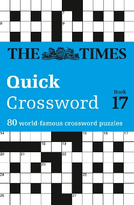 Book cover for The Times Quick Crossword Book 17