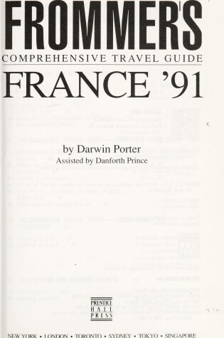 Cover of Frmr France 91