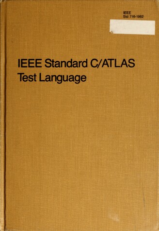 Book cover for IEEE Standard C/Atlas - Common Atlas A