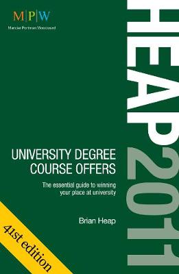 Book cover for Heap 2011: University Degree Course Offers