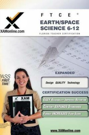 Cover of FTCE Earth Space-Science 6-12 Teacher Certification Test Prep Study Guide