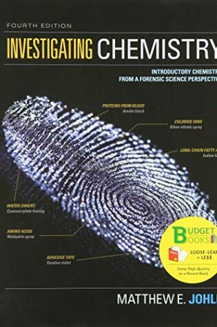 Cover of Loose-Leaf Version for Investigating Chemistry 4e & Saplingplus for Investigating Chemistry (Six-Months Access)