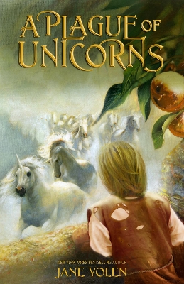 Book cover for A Plague of Unicorns