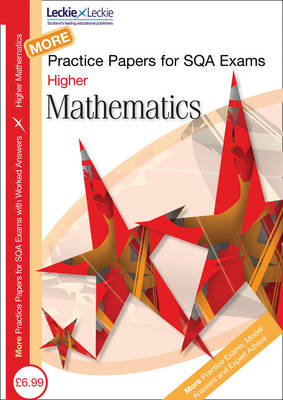 Book cover for More Higher Mathematics Practice Papers for SQA Exams PDF only version