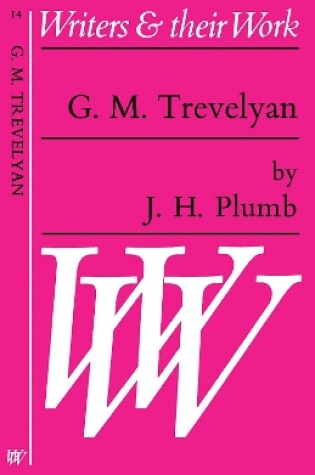 Cover of G.M.Trevelyan